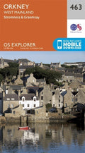 Orkney - West Mainland Explorer Map 463 Ordnance Survey 2015