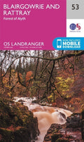 Blairgowrie and Rattray Landranger Map 53 Ordnance Survey Latest 