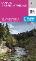 Lanark & Upper Nithsdale Landranger Map 71 Ordnance Survey Latest 