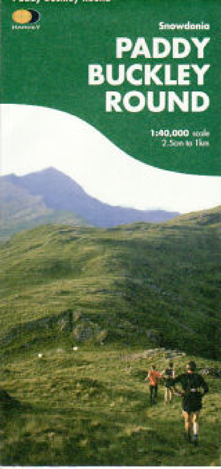 Harvey Paddy Buckley Round Map Snowdonia challenge