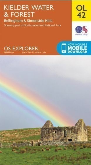 Kielder Forest & Water Ordnance Survey Explorer Map OL 42