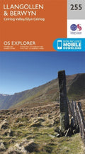 Llangollen and Berwyn Explorer Map 255 Ordnance Survey