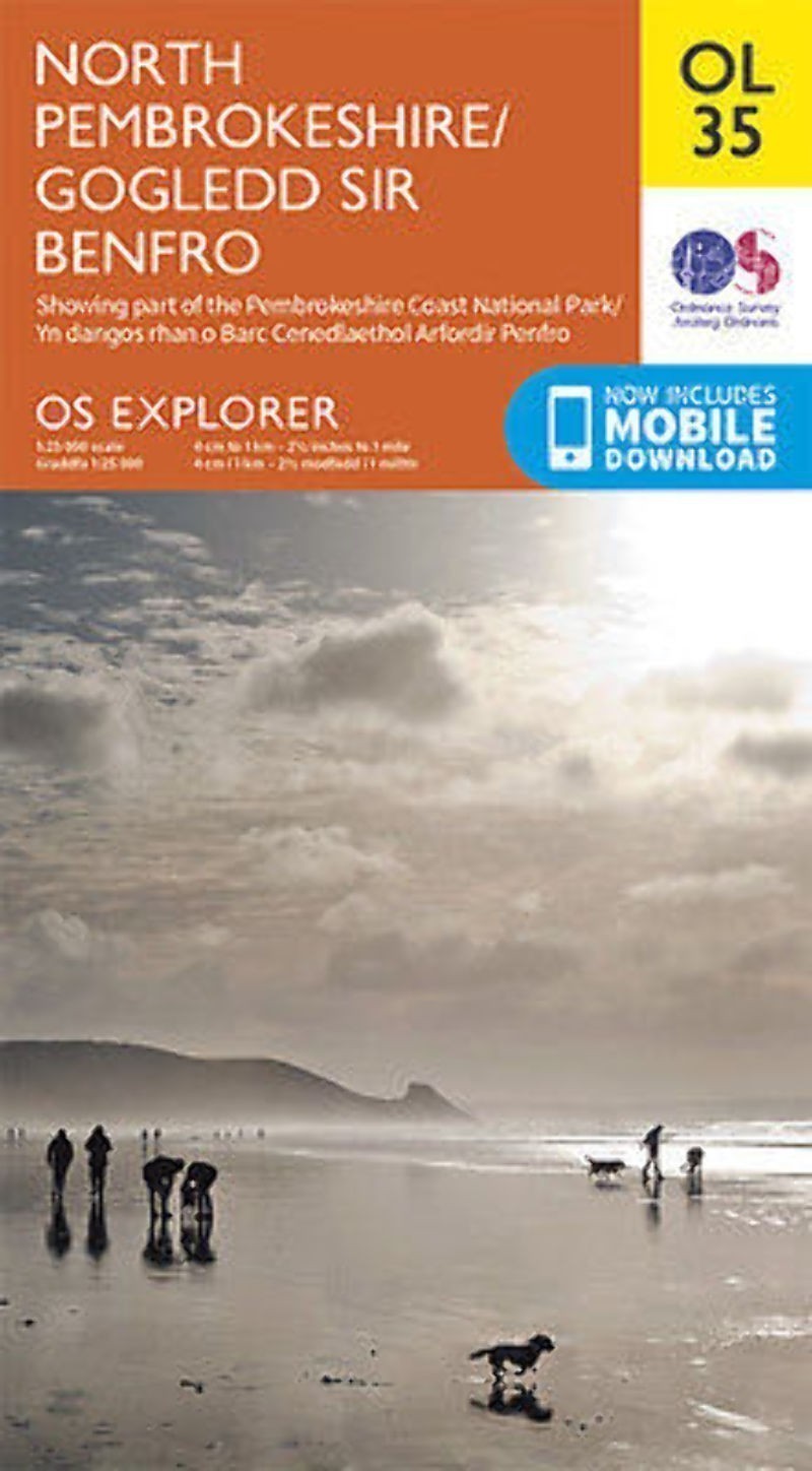 North Pembrokeshire Ordnance Survey Explorer Map OL 35